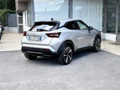 Nissan Juke HEV Tekna 94CV E6 - 2024 Argento usata Roma