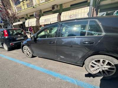 Volkswagen Golf VENDO GOLF 7  Nero usata Roccapiemonte