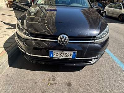 Volkswagen Golf VENDO GOLF 7  Nero usata Roccapiemonte