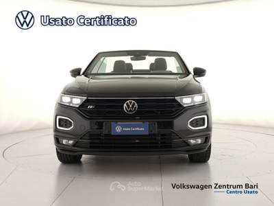 Volkswagen T-Roc cabriolet 1.5 tsi r-line dsg Nero usata Bari