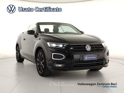 Volkswagen T-Roc cabriolet 1.5 tsi r-line dsg Nero usata Bari