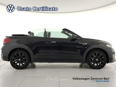 Volkswagen T-Roc cabriolet 1.5 tsi r-line dsg Nero usata Bari