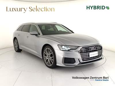 Audi A6 avant 40 2.0 tdi mhev business sport quattro s-tronic Argento usata Bari