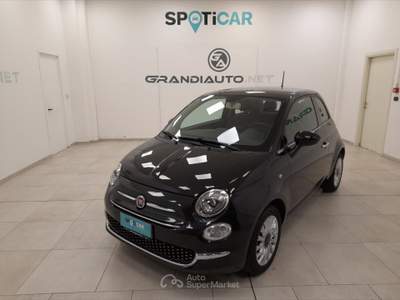 Fiat 500 III -  1.2 Lounge 69cv Nero usata Novi Ligure