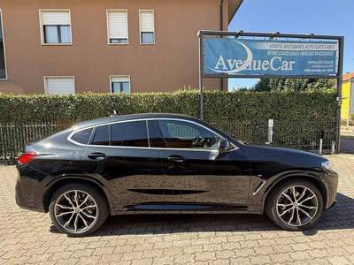 BMW X4 xdrive 20d mhev 48V Msport M SPORT TETTO CERCHI 20 Nero usata Monza