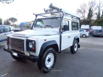 Land Rover Defender 90 2.2 TD4 SW N1 CLIMA-ALLESTITO-GANCIO TRAINO Bianco usata Tolentino