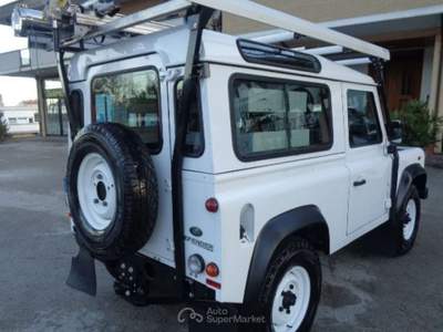 Land Rover Defender 90 2.2 TD4 SW N1 CLIMA-ALLESTITO-GANCIO TRAINO Bianco usata Tolentino