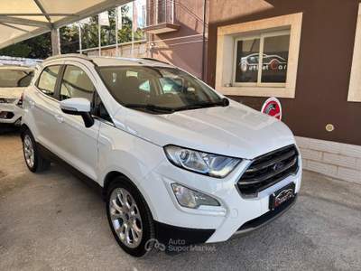 Ford EcoSport 1.5 Ecoblue 95 CV S&S Titanium Bianco usata Priolo Gargallo
