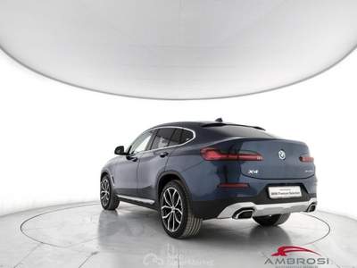 BMW X4 xdrive20d mhev 48V auto Blu/Azzurro usata Corciano