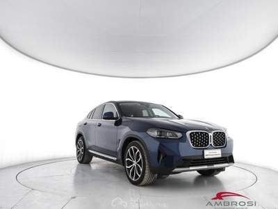 BMW X4 xdrive20d mhev 48V auto Blu/Azzurro usata Corciano