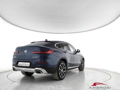 BMW X4 xdrive20d mhev 48V auto Blu/Azzurro usata Corciano