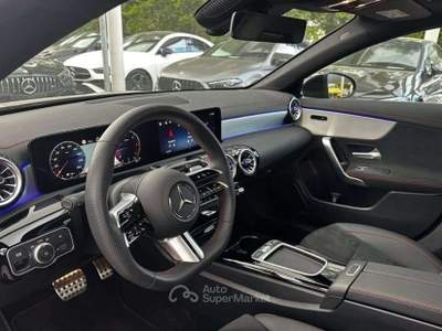 Mercedes-Benz CLA D PREMIUM AMG NAVI LED 19 KAMERA TETTO Nero usata Ciampino