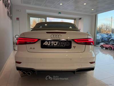 Audi A3 A3 Cabrio 35 TFSI COD Sport Bianco usata San Michele salentino