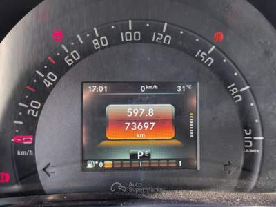 Smart ForTwo 0.9 Turbo Brabus Xclusive twinamic Grigio usata Roma