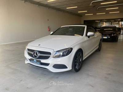 Mercedes-Benz Classe C C Cabrio 220 d Executive auto Bianco usata Coccaglio