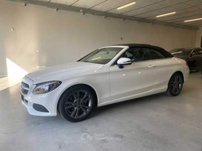 Mercedes-Benz Classe C C Cabrio 220 d Executive auto Bianco usata Coccaglio