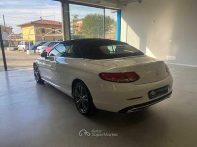 Mercedes-Benz Classe C C Cabrio 220 d Executive auto Bianco usata Coccaglio