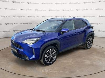 Toyota Yaris Cross 1.5 Hybrid 5p. E-CVT Lounge Blu/Azzurro usata Caresanablot