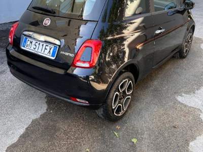 Fiat 500 1.0 Hybrid Club Nero usata Afragola