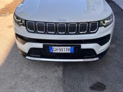 Jeep Compass 1.6 Multijet II 2WD Limited Bianco usata Afragola