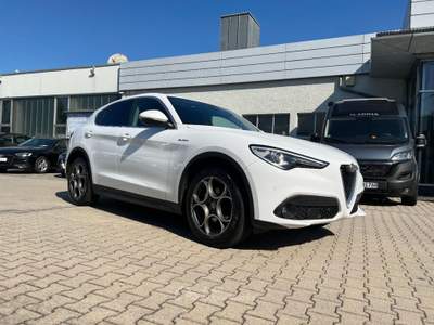Alfa Romeo Stelvio 2.2 Turbodiesel 190 CV AT8 Q4 Business Bianco usata Pomezia