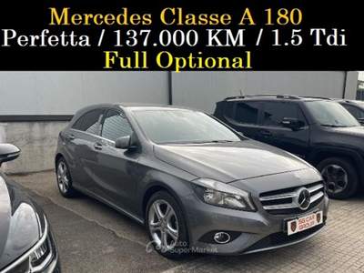Mercedes-Benz Classe A TAGLIANDATA Grigio usata Napoli