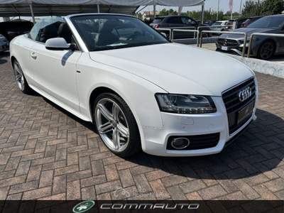 Audi A5 Cabrio 2.0 TDI 170 CV F.AP. S Line Bianco usata Quinto di Treviso