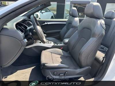 Audi A5 Cabrio 2.0 TDI 170 CV F.AP. S Line Bianco usata Quinto di Treviso