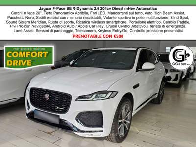 Jaguar F-Pace SE R-Dynamic 2.0 204cv Diesel mHev Automatico Bianco usata Campi Bisenzio
