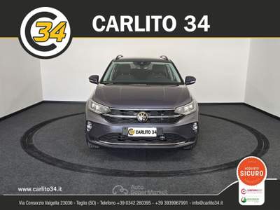 Volkswagen Taigo 1.0 tsi Life 95cv Grigio usata Teglio Volkswagen Taigo 1.0 tsi Life 95cv Grigio usata Teglio