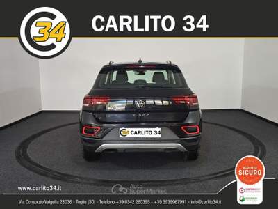 Volkswagen T-Roc 1.5 tsi Style dsg Nero usata Teglio