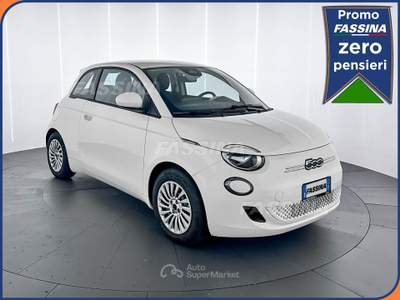 Fiat 500 500e Berlina 42 kWh Bianco usata Milano