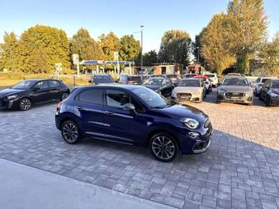Fiat 500X 1.5 T4 Hybrid 130 CV DCT Sport ANCHE NEOPATENTATI Blu/Azzurro usata Russi