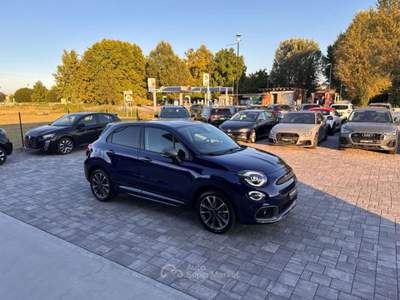 Fiat 500X 1.5 T4 Hybrid 130 CV DCT Sport ANCHE NEOPATENTATI Blu/Azzurro usata Russi