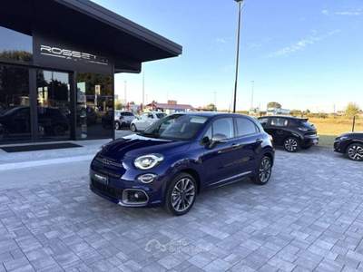 Fiat 500X 1.5 T4 Hybrid 130 CV DCT Sport ANCHE NEOPATENTATI Blu/Azzurro usata Russi