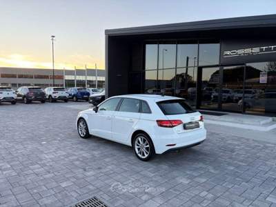 Audi A3 SPB 30 1.6 TDI S tronic ANCHE PER NEOPATENTATI Bianco usata Russi
