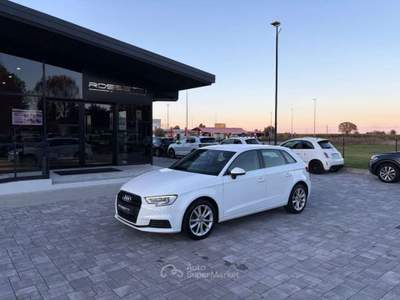 Audi A3 SPB 30 1.6 TDI S tronic ANCHE PER NEOPATENTATI Bianco usata Russi