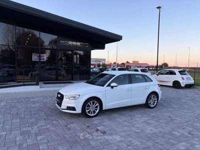 Audi A3 SPB 30 1.6 TDI S tronic ANCHE PER NEOPATENTATI Bianco usata Russi