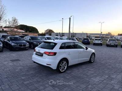 Audi A3 SPB 30 1.6 TDI S tronic ANCHE PER NEOPATENTATI Bianco usata Russi