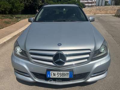 Mercedes-Benz Classe C MERCEDES C 220 2012 - CAMBIO AUTOMATICO Grigio usata Terlizzi