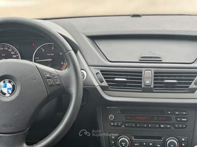 BMW X1 2.0 xDRIVE 18d DIESEL 2011 - AUTOMATICA Nero usata Terlizzi