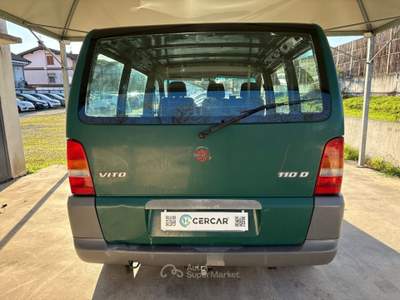 Mercedes-Benz Vito 110 TD 3 POSTI CAMBIO AUTOMATICO + GANCIO TRAINO Verde usata Pavia