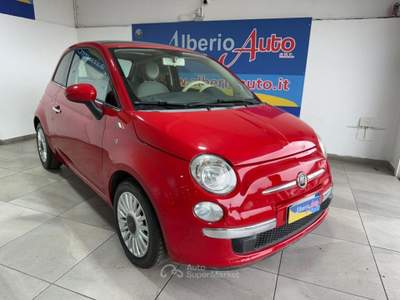 Fiat 500 1.2 Lounge + TETTO APRIBILE Rosso usata ADRANO