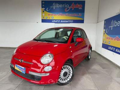 Fiat 500 1.2 Lounge + TETTO APRIBILE Rosso usata ADRANO