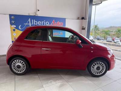 Fiat 500 1.2 Lounge + TETTO APRIBILE Rosso usata ADRANO