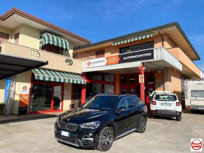 BMW X1  xdrive18d xLine auto my18 Nero usata Campolongo Maggiore
