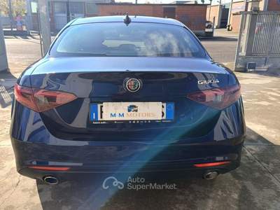 Alfa Romeo Giulia 2.2 Turbodiesel 180 CV AT8 Super Blu/Azzurro usata Asti