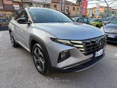 Hyundai Tucson 1.6 HEV aut. XLine Argento usata Varedo