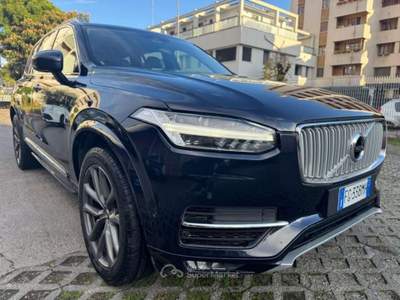 Volvo XC90 D5 AWD Geartronic 7 posti Inscription Nero usata Milano