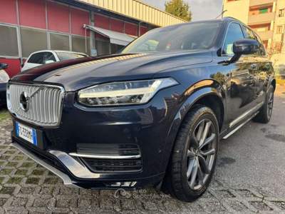 Volvo XC90 D5 AWD Geartronic 7 posti Inscription Nero usata Milano